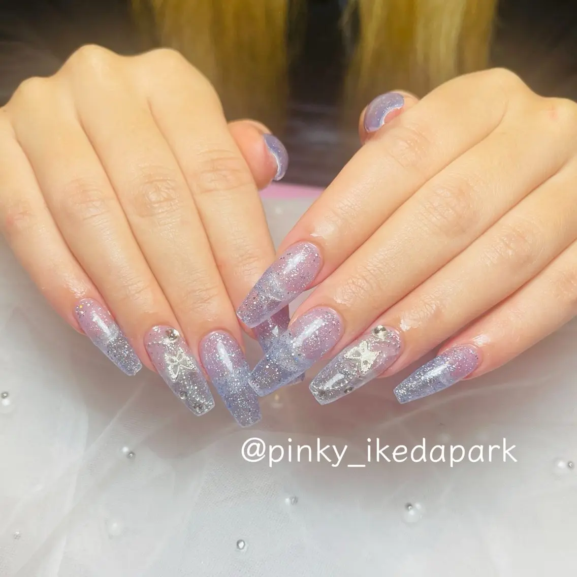 ネイル ハンドネイル ピンキー 池田公園店のネイルデザイン