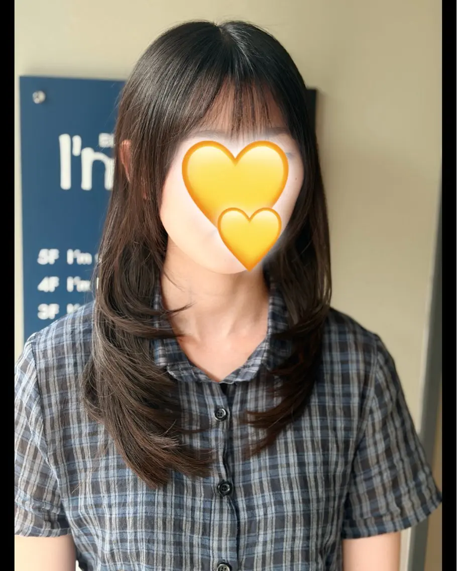 ミディアム 似合わせ/たにざわ しんごう≫南草津のヘアスタイル