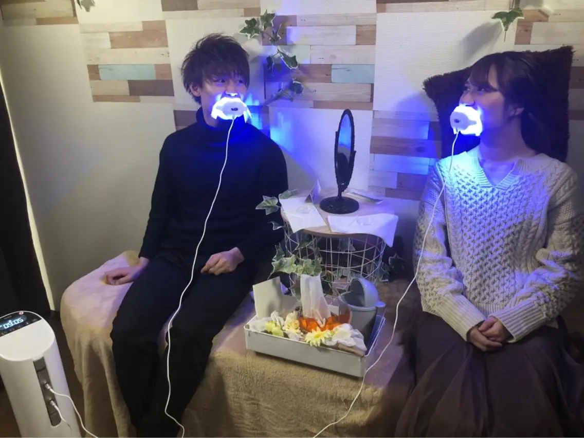 【セルフホワイトニング♡】👄✨12分×2照射✨の写真