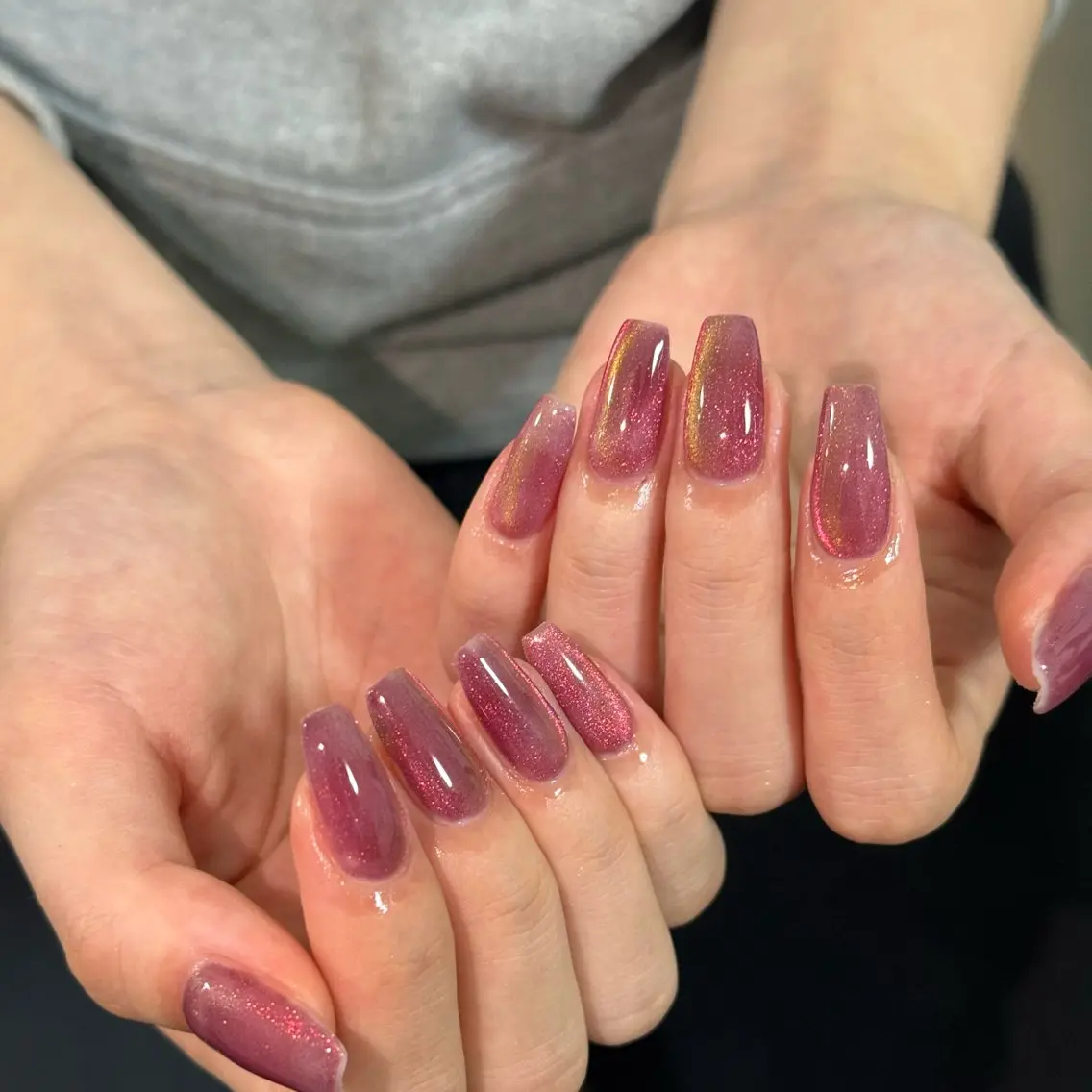 🫶🏻マグネットネイル·オフ込みの写真