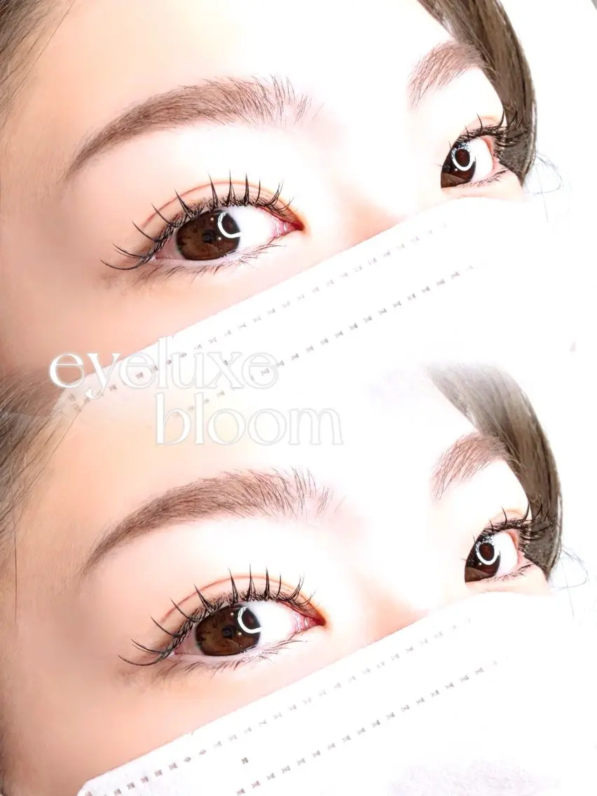 マツエク・マツパ eyeluxe bloom KANGのマツエク・マツパデザイン
