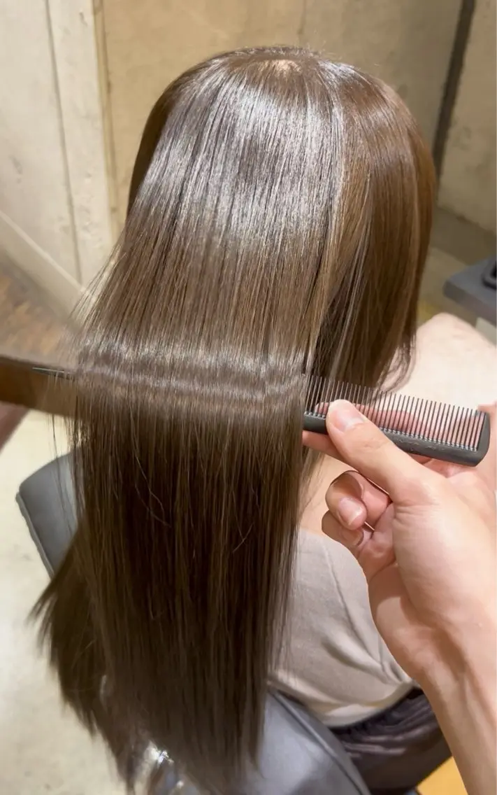 カラー ヘアカラー 髪質改善メテオカラー Takedaのヘアスタイル