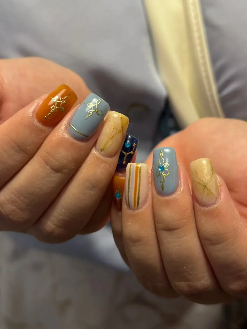 ネイル アートネイル 持ち込み ニュアンスネイル ハンドネイル めいか /Meikaのネイルデザイン