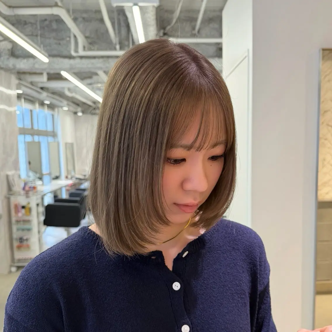 ショート カラー カット ヘアカラー EIGHT 樹梨 /韓国ヘア🇰🇷のヘアスタイル