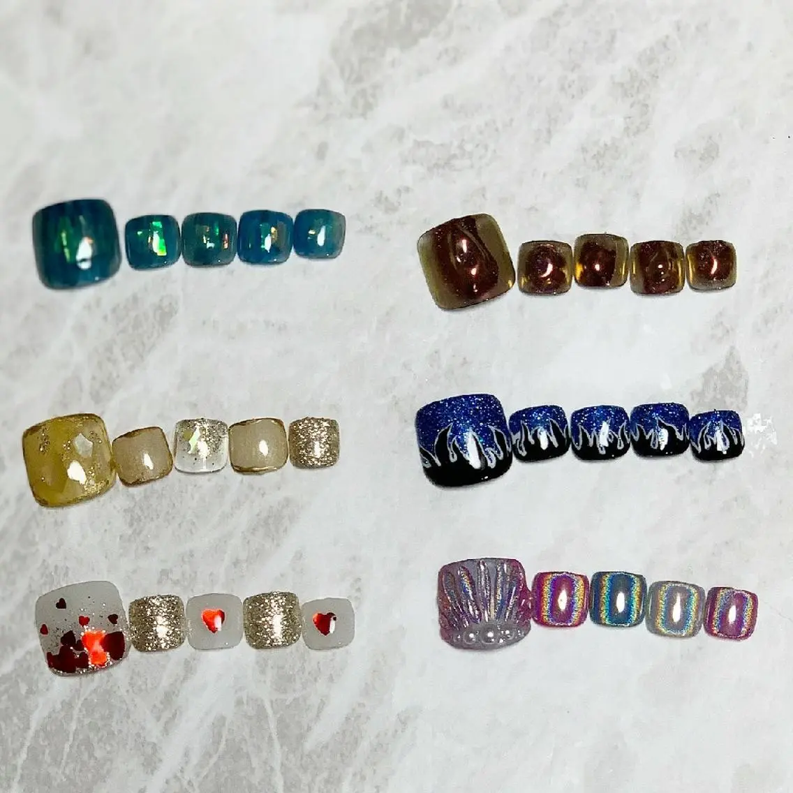 ネイル フットネイル lylynail YUUKAのネイルデザイン