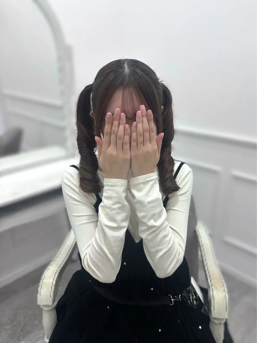 シンプルヘアアレンジ 🎀 ヘアセットモデルの写真