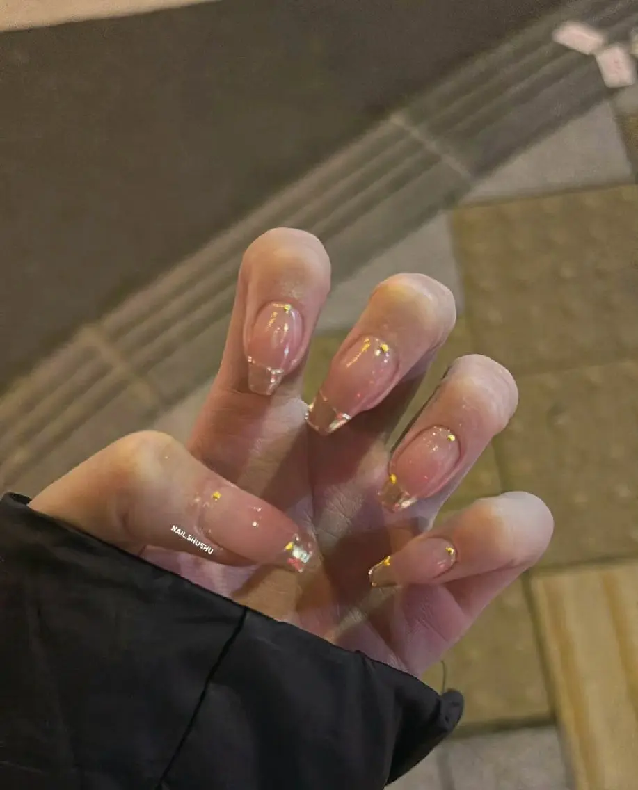 ネイル 持ち込み ニュアンスネイル ワンカラーネイル シンプルネイル 冬ネイル ハンドネイル 3dパーツ/流行り 👧shushu❤️のネイルデザイン