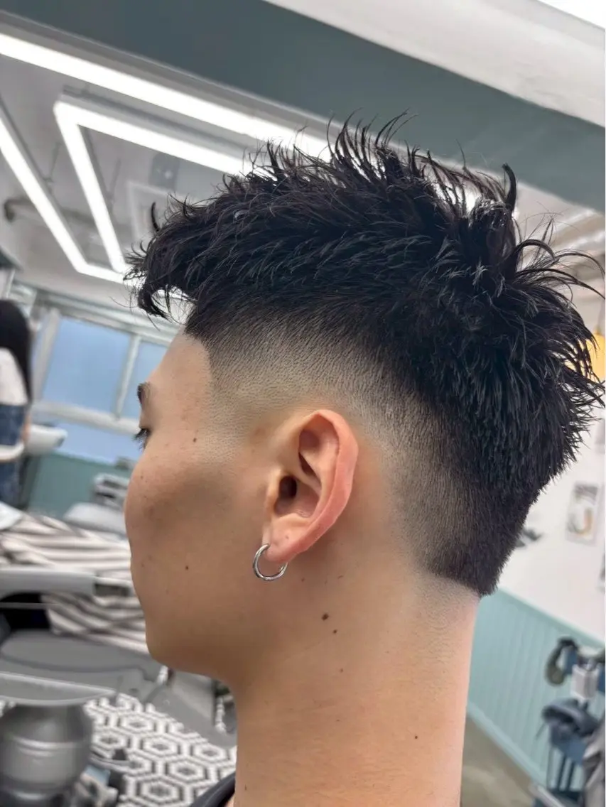 ショート メンズ 安部 大樹のヘアスタイル
