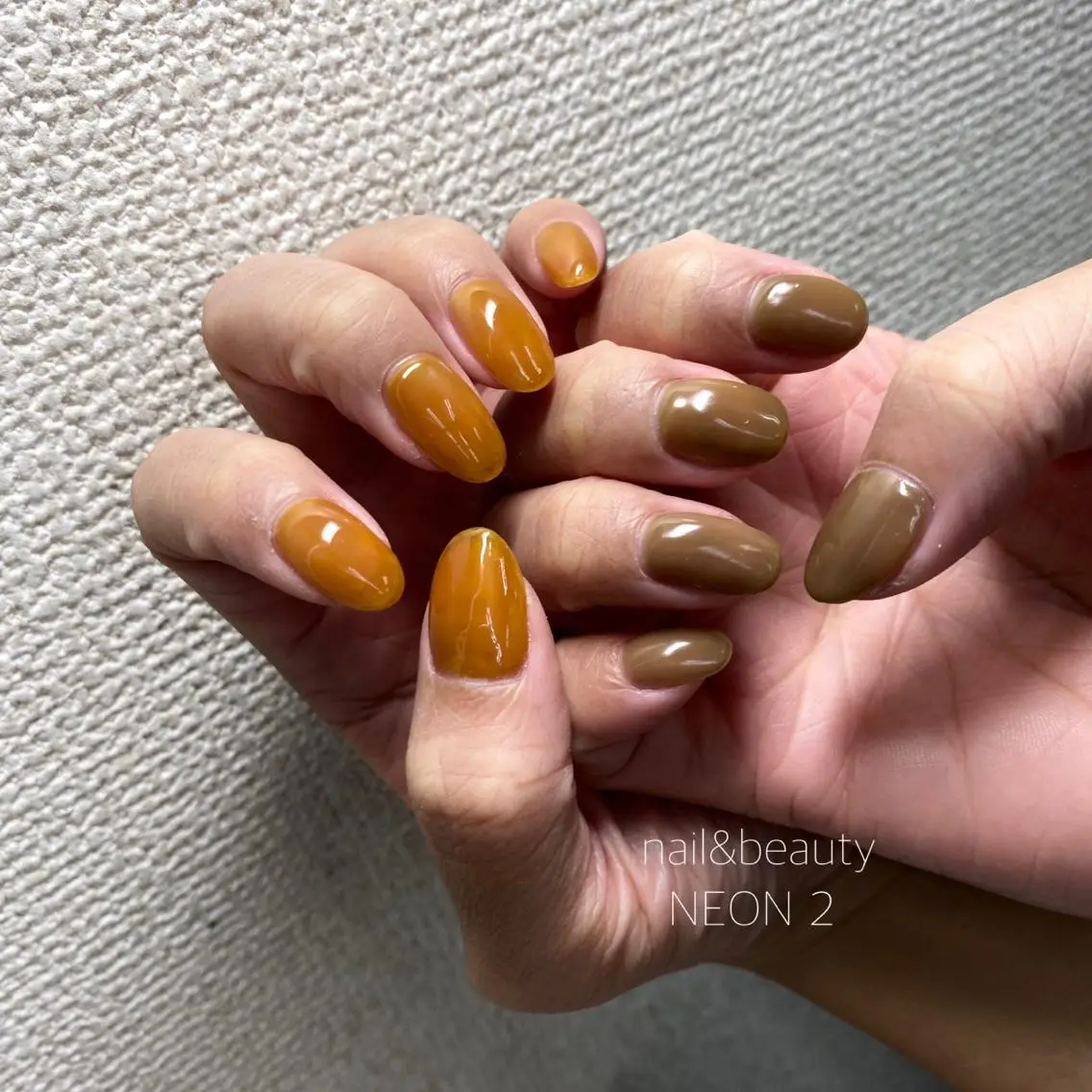 ジェルワンカラー ベタ塗りorラメグラ ハンド ジェルオフ込み 【スカオフ+1000円 カラー追加+500円】の写真
