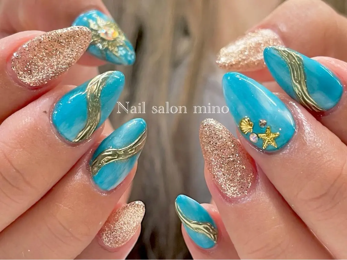 ネイル 三野 nail salon minoのネイルデザイン