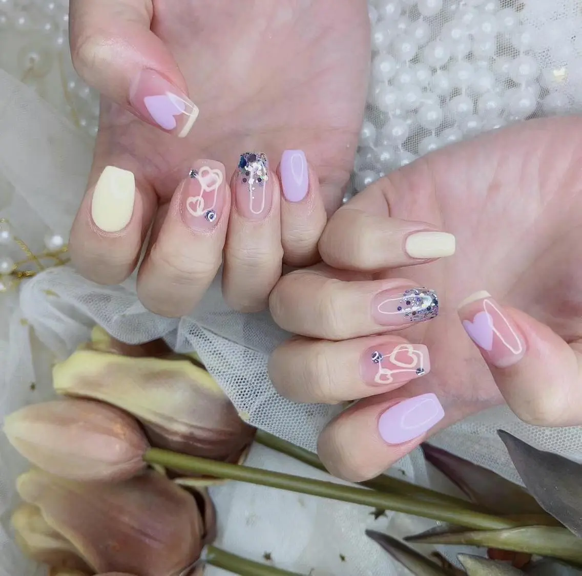 ネイル ハート babarla Nailのネイルデザイン