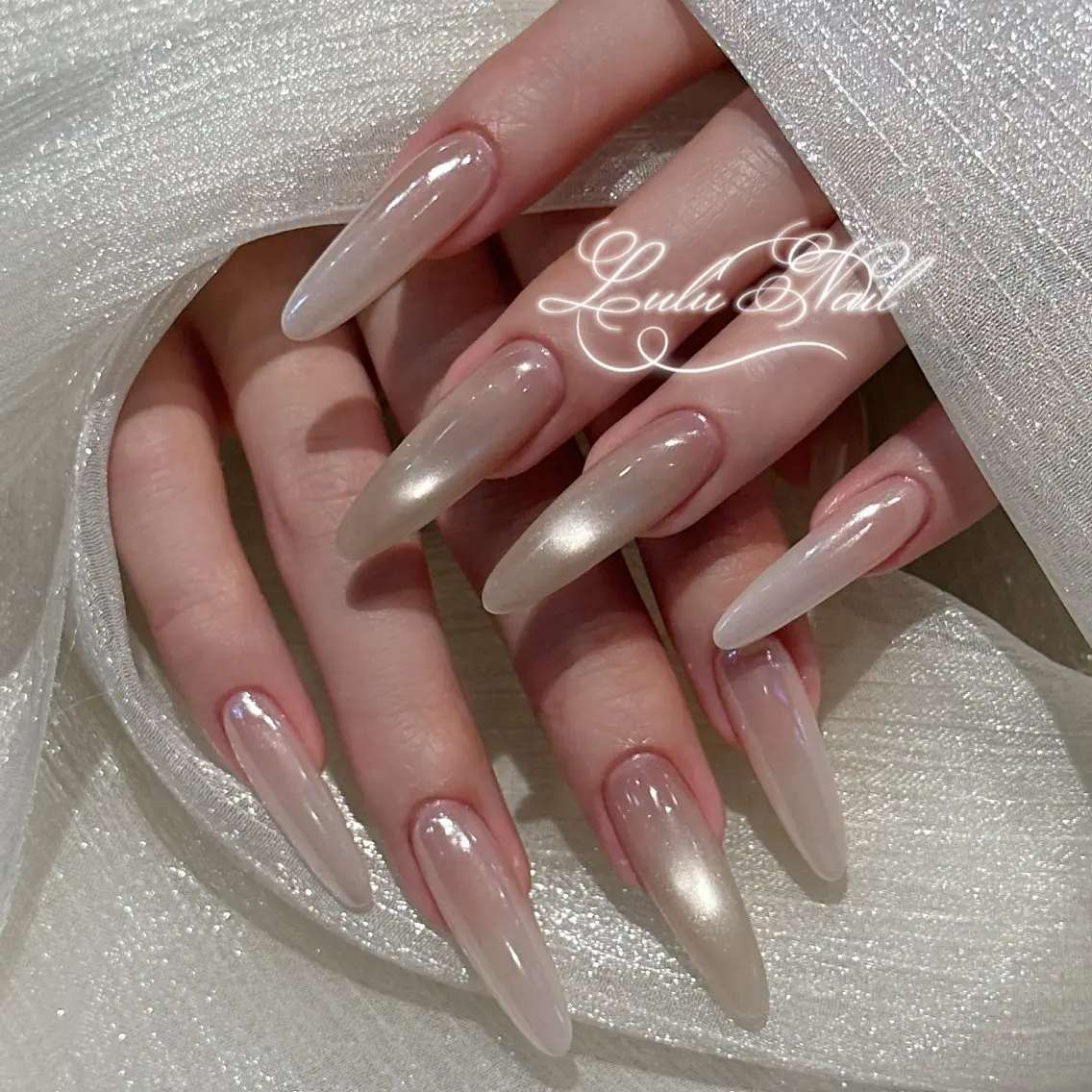 ネイル ハンドネイル Lulu Nail 🫧ユユのネイルデザイン