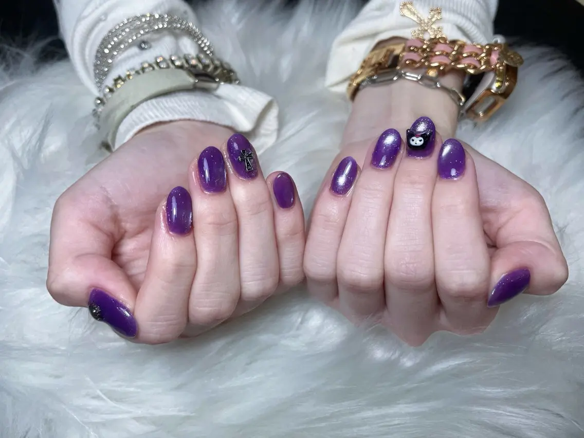 ネイル マグネットネイル Sora Nail Honastugiのネイルデザイン