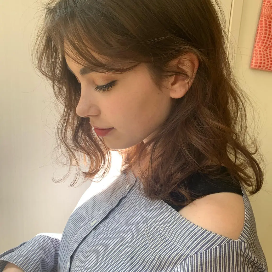 ミディアム カット ヘアカラー トリートメント 石畑結華 Lond店長のヘアスタイル