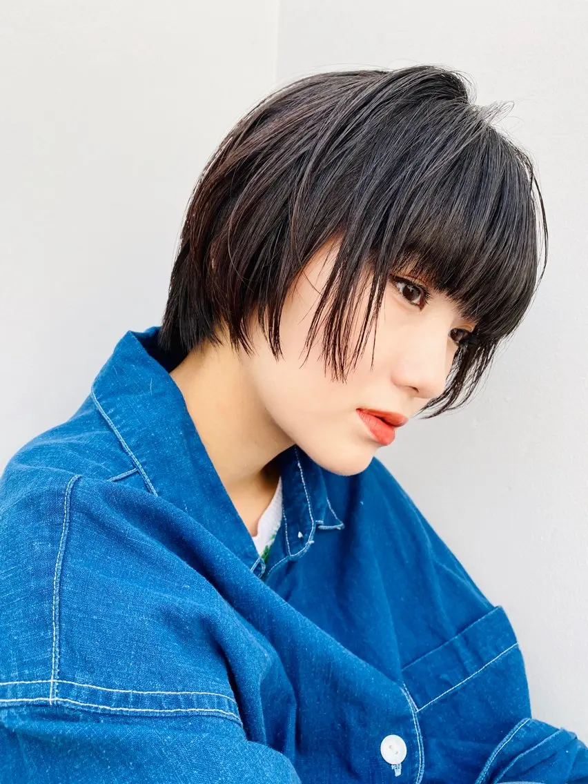 ショート カラー 柴田 賢治のヘアスタイル