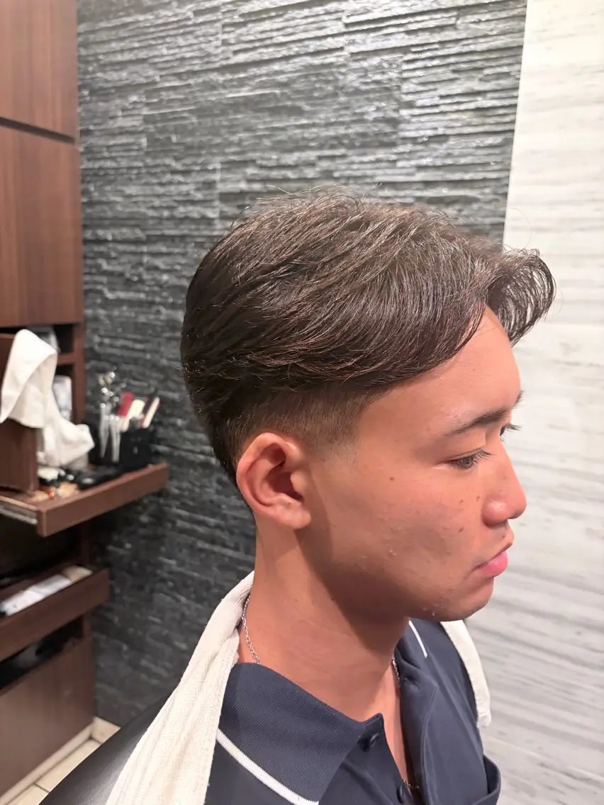 ショート 勝田 隼斗のヘアスタイル