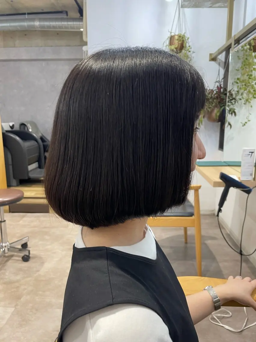 ショート ボブ AMANE🌼 ハヤシサオリのヘアスタイル
