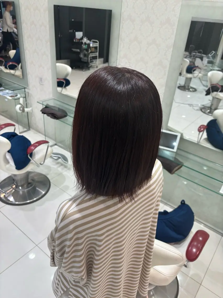 カラー レッドカラー EARTH 🐢 鈴木優大 🐢のヘアスタイル