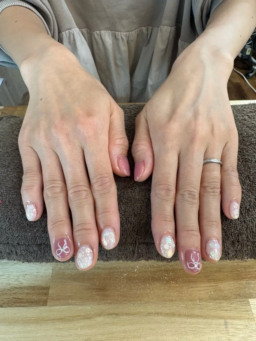 ネイル シンプルネイル 小西 美桜のネイルデザイン