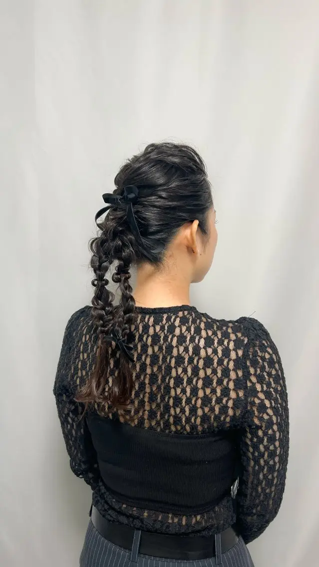 ヘアアレンジ ヘアセット 川崎ヘアメイク🪞 CHATEAUのヘアスタイル