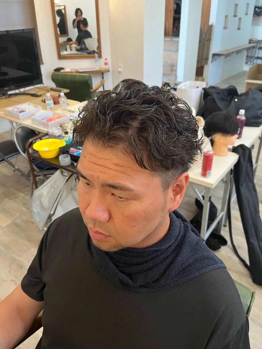 ショート パーマ モデル募集 はると⚜️のヘアスタイル