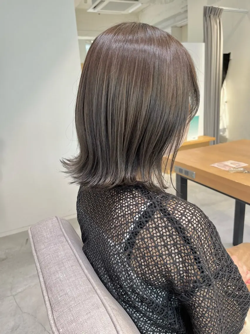 ミディアム 宮永 瑞樹のヘアスタイル