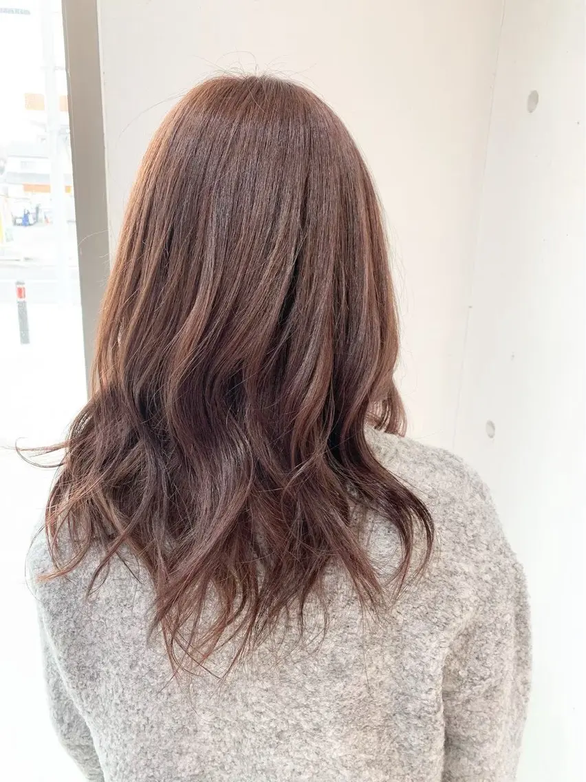 カラー ブラウンカラー ヘアカラー 🍒垢抜け艶カラー 🍒【SAWA】のヘアスタイル