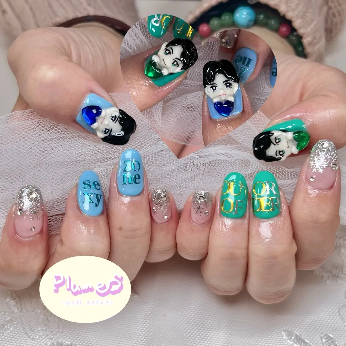 ネイル ハンドネイル plume nail ☆韓国ネイルのネイルデザイン