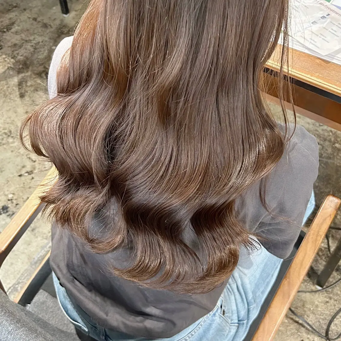 ロング カラー カット ヘアカラー トリートメント RINO/似合わせ /女性専用𖧷のヘアスタイル