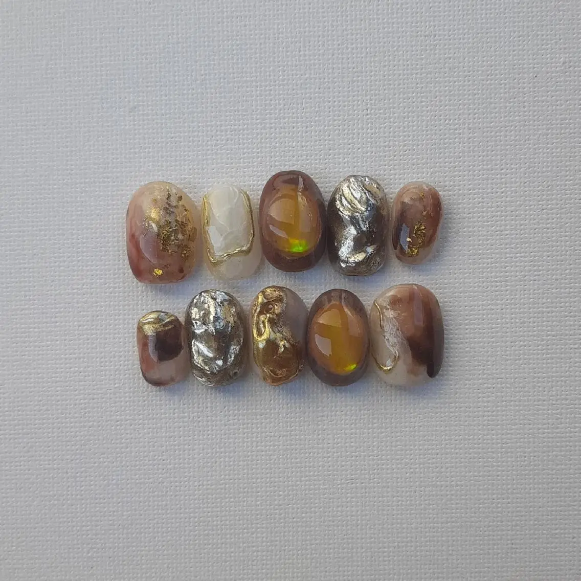 ネイル 成人式 氷ネイル・うるうるネイル ニュアンスネイル ネイルチップ owlnail /持込みデザイン専門のネイルデザイン