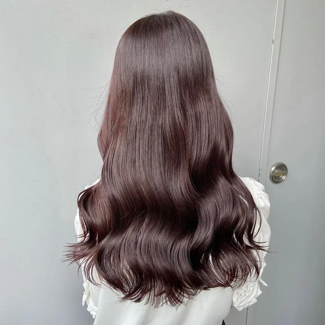 ロング カラー ヘアカラー ヘッドスパ ヘアセット ベージュカラー💖 やすひろのヘアスタイル