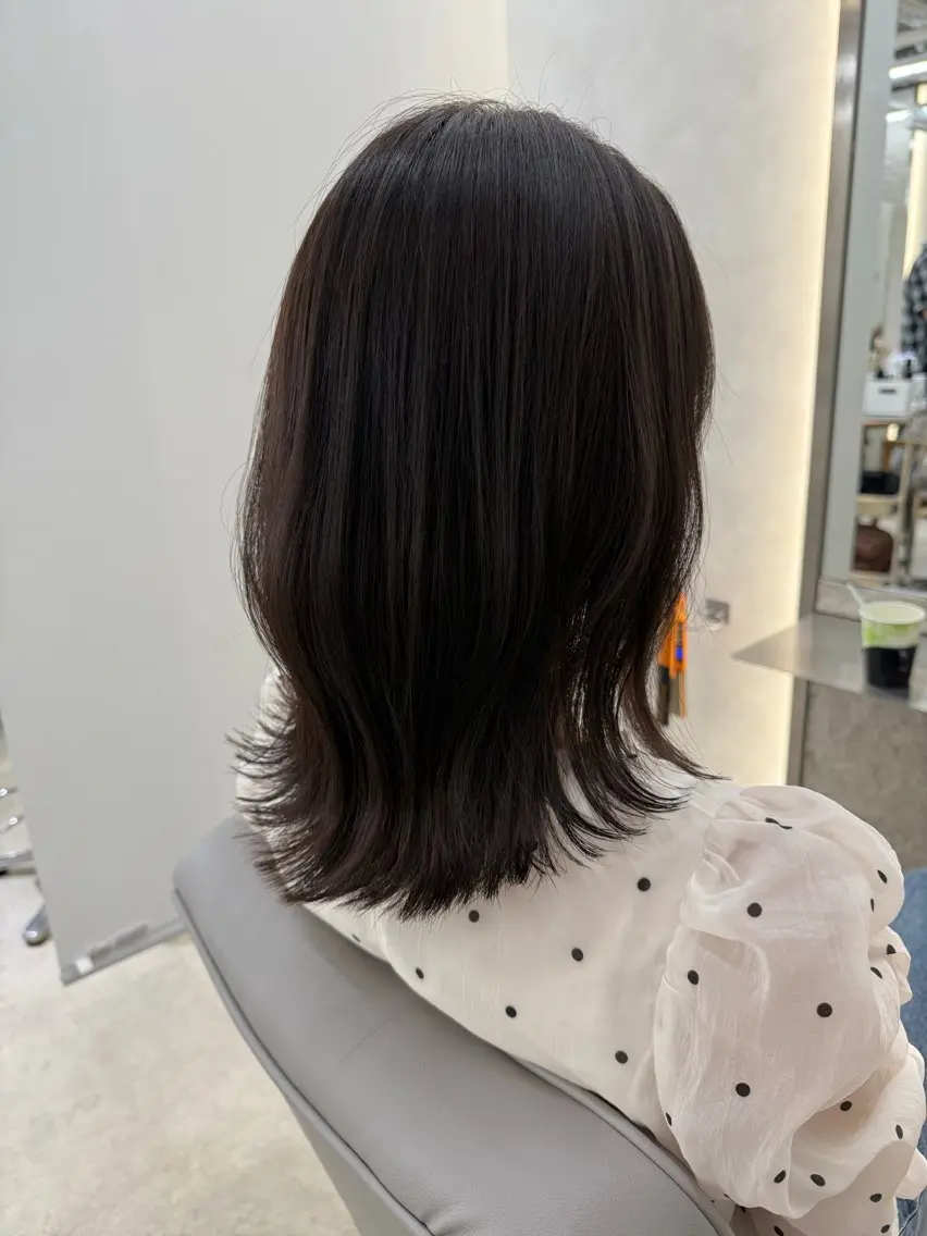 カラー ヘアカラー トリートメント 艶カラー/髪質改善 そうたのヘアスタイル