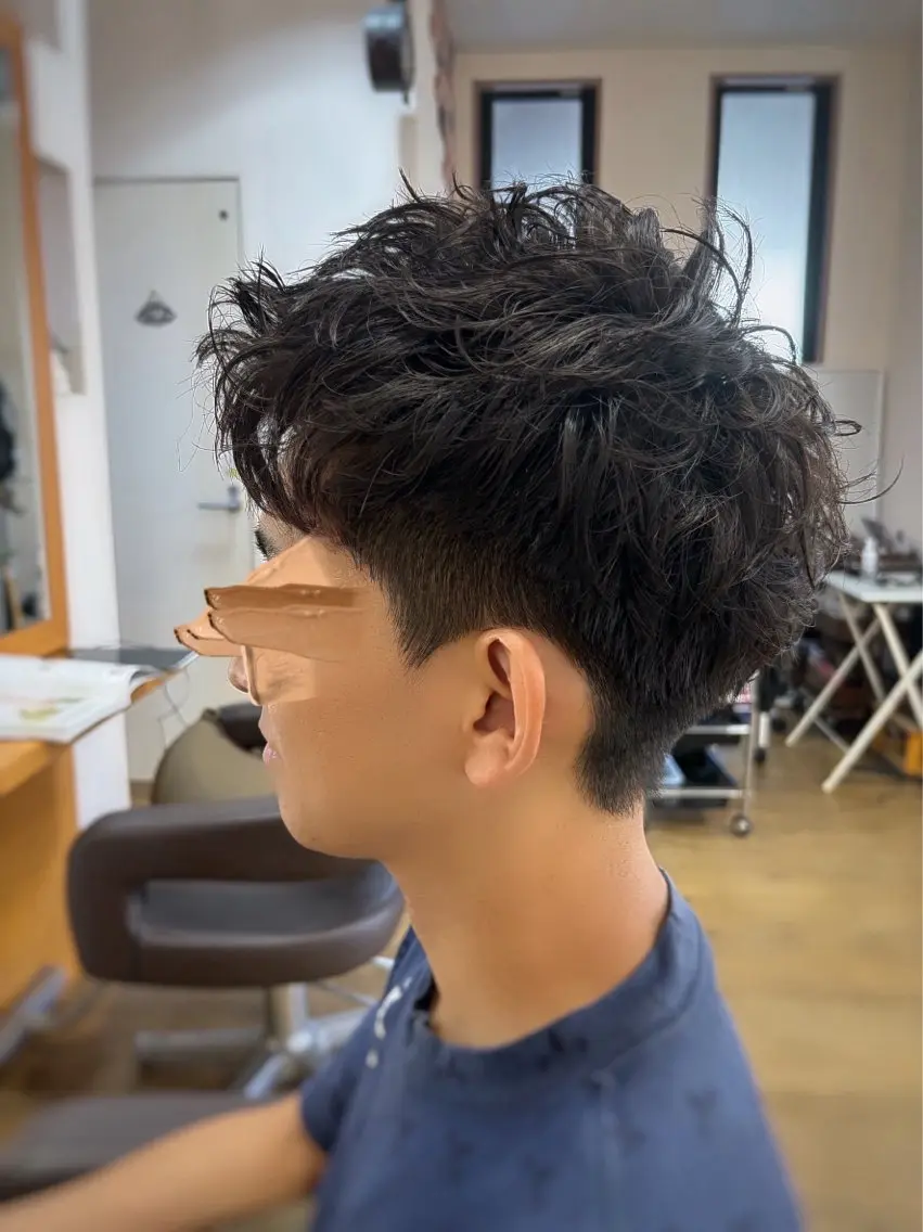 パーマ カット ヘアセット 坂戸駅SASAKI MASAYAのヘアスタイル