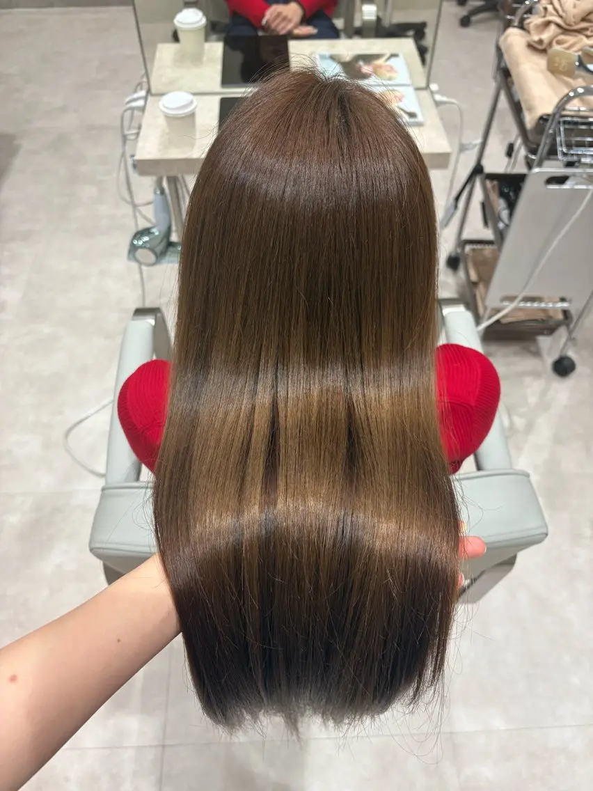 ロング 髪質改善 トリートメント ❄️表参道美容師❄️ 藤川　友希のヘアスタイル