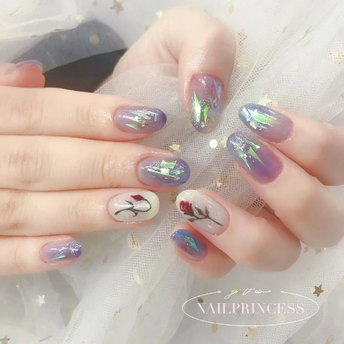ネイル princess スカルプ専門店のネイルデザイン