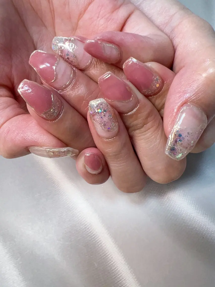 ネイル ミラーネイル coco nailのネイルデザイン