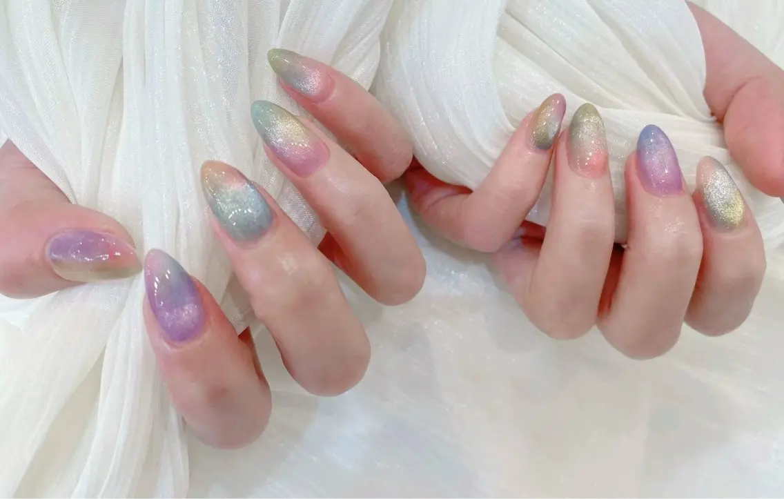 ネイル アートネイル フラワーネイル フットネイル ジェルネイル マグネットネイル Babarla nailのネイルデザイン