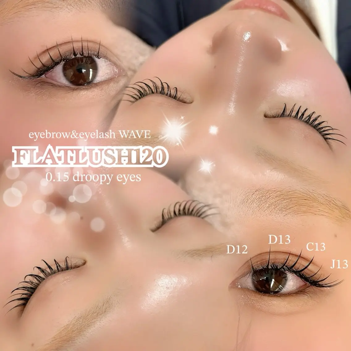フラットラッシュ120本💄🌈の写真