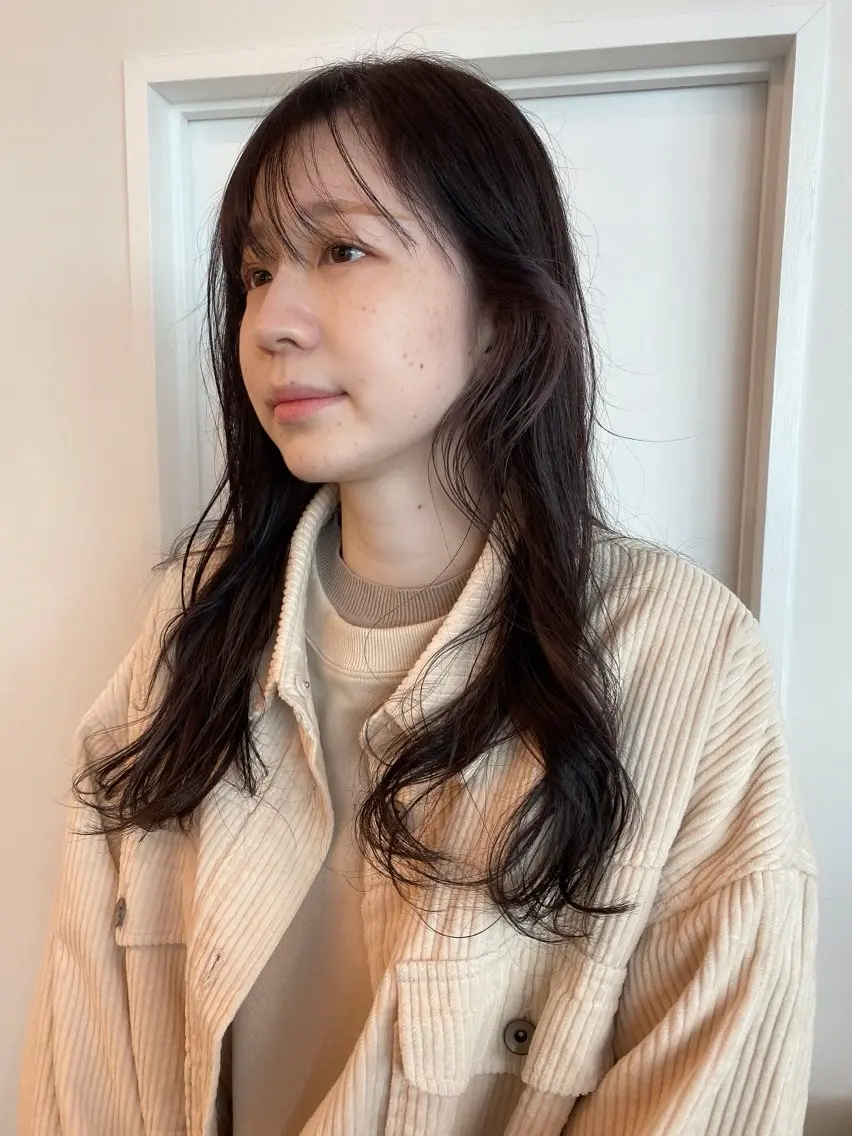 ロング カラー ichika/福岡 /透明感カラー🤎のヘアスタイル