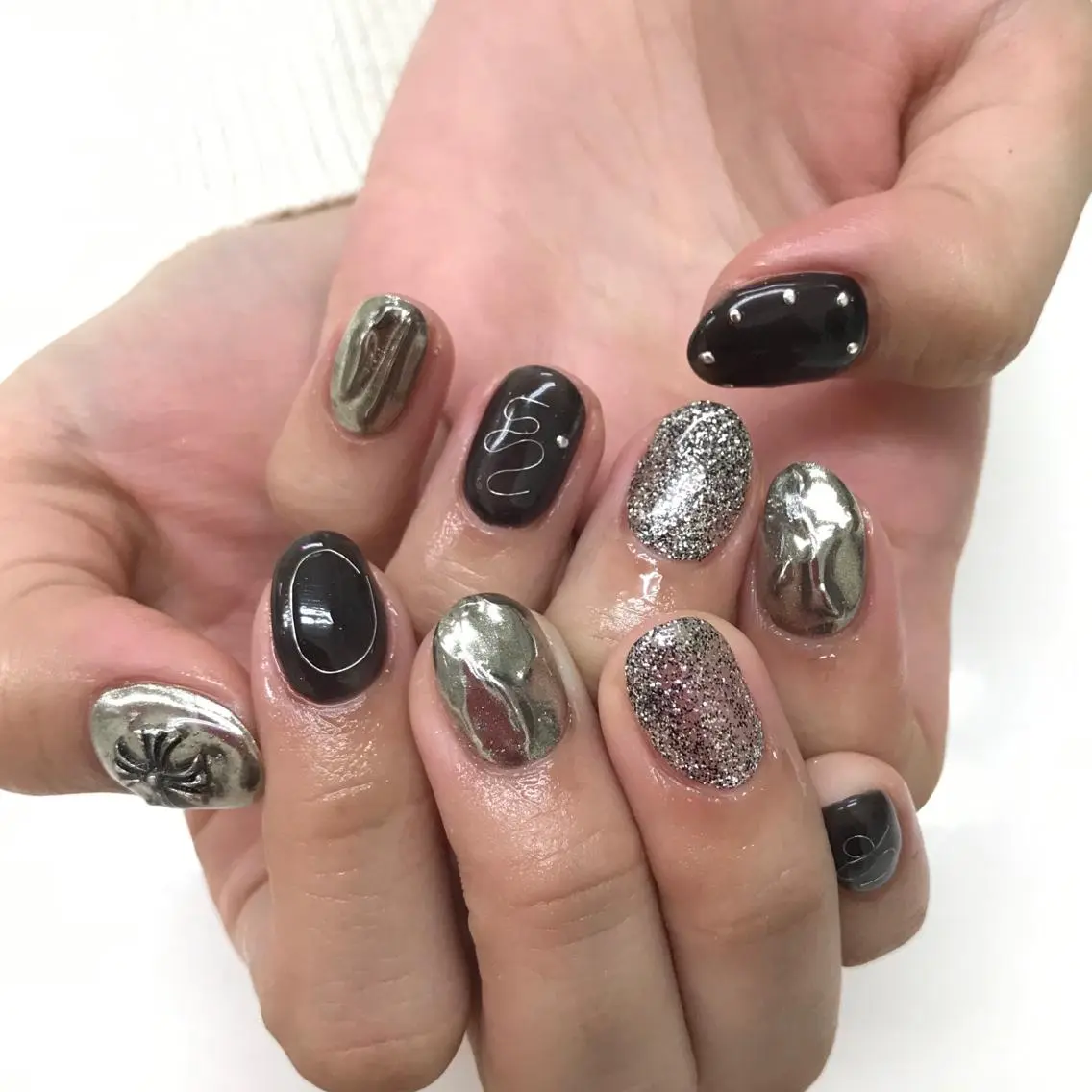 ネイル ハンドネイル Hisaka Mikiのネイルデザイン