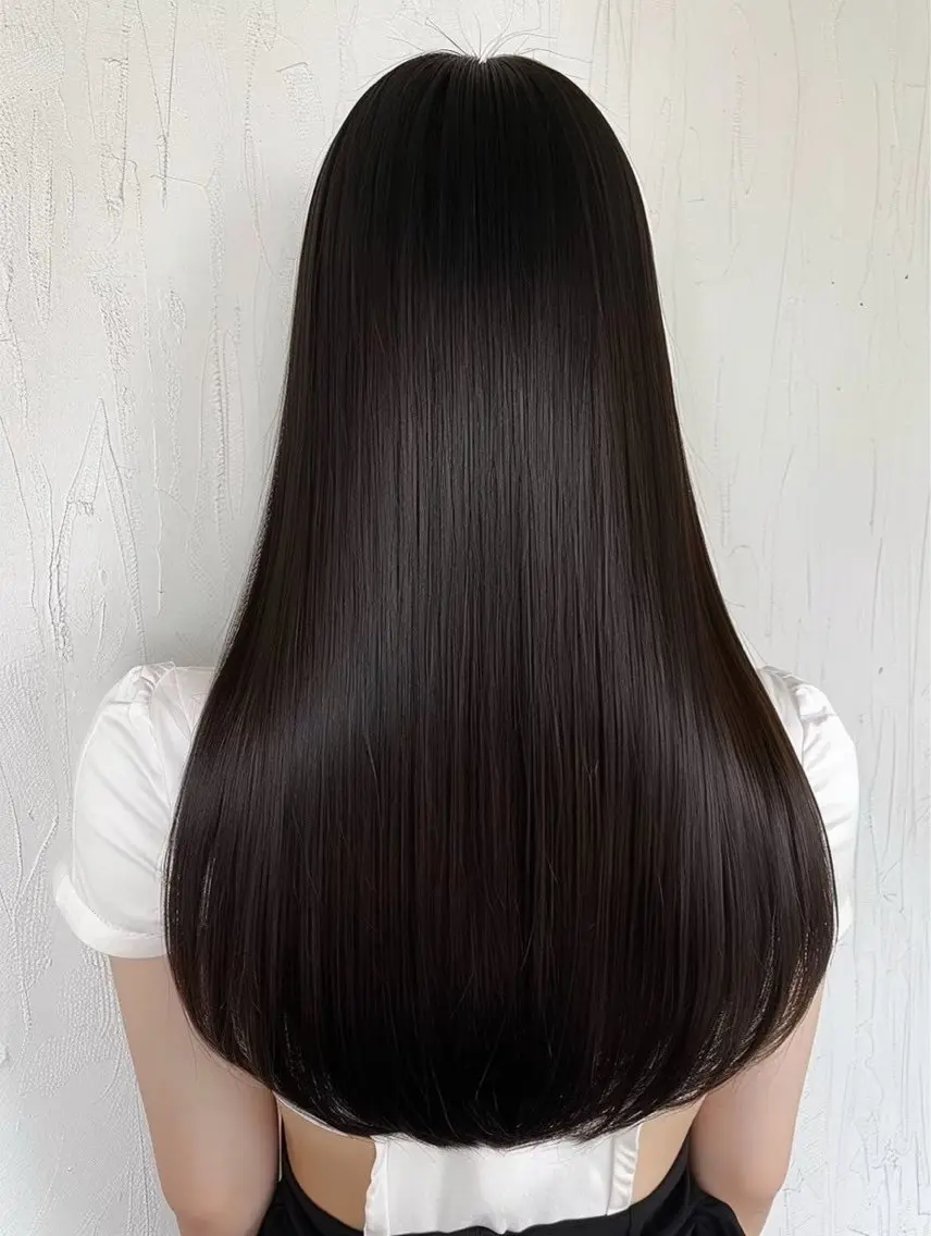 ロング 松尾 空唯希のヘアスタイル
