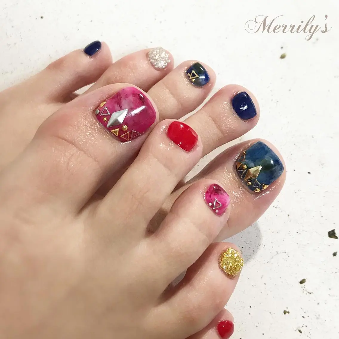 ネイル Merrily's Hagi Minaのネイルデザイン