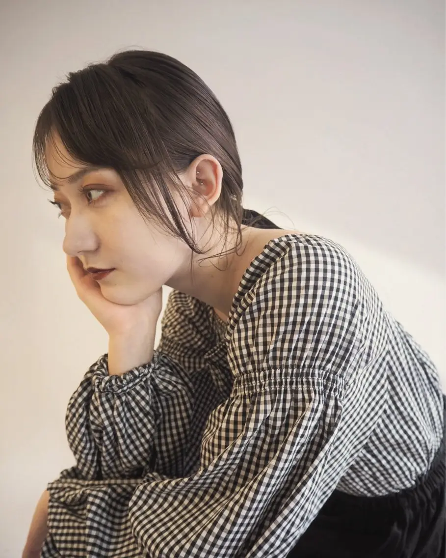 ミディアム ヘアアレンジ ヘアセット 💛🤍U too e’s /店長🧸のヘアスタイル