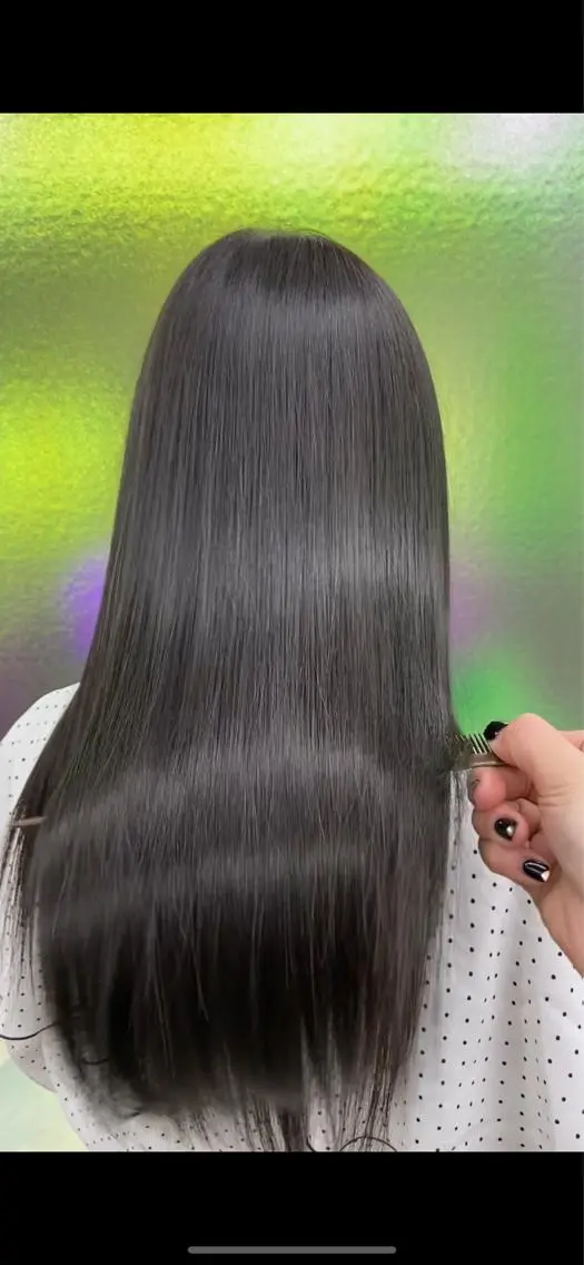 ✂️顔まわり&前髪カット✂️➕💫顔まわり弱酸性縮毛矯正💫【縮毛矯正】の写真