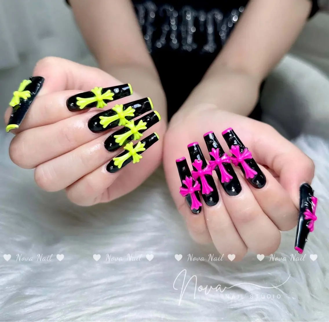 ネイル アートネイル ジェルネイル 韓国ネイル ニュアンスネイル ハンドネイル Luna Nail.Novaのネイルデザイン
