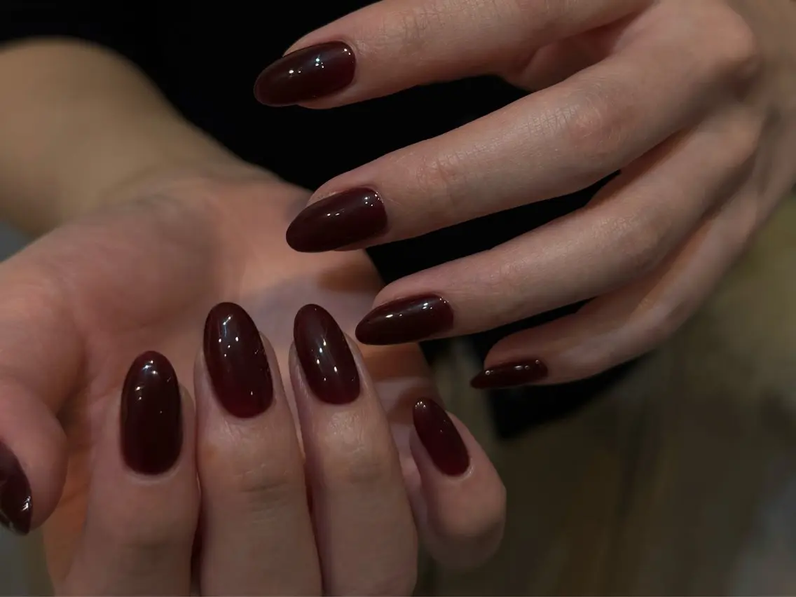 ネイル フレンチネイル マグネットネイル 持ち込み ニュアンスネイル ワンカラーネイル ハンドネイル LINEA.nail Kozueのネイルデザイン