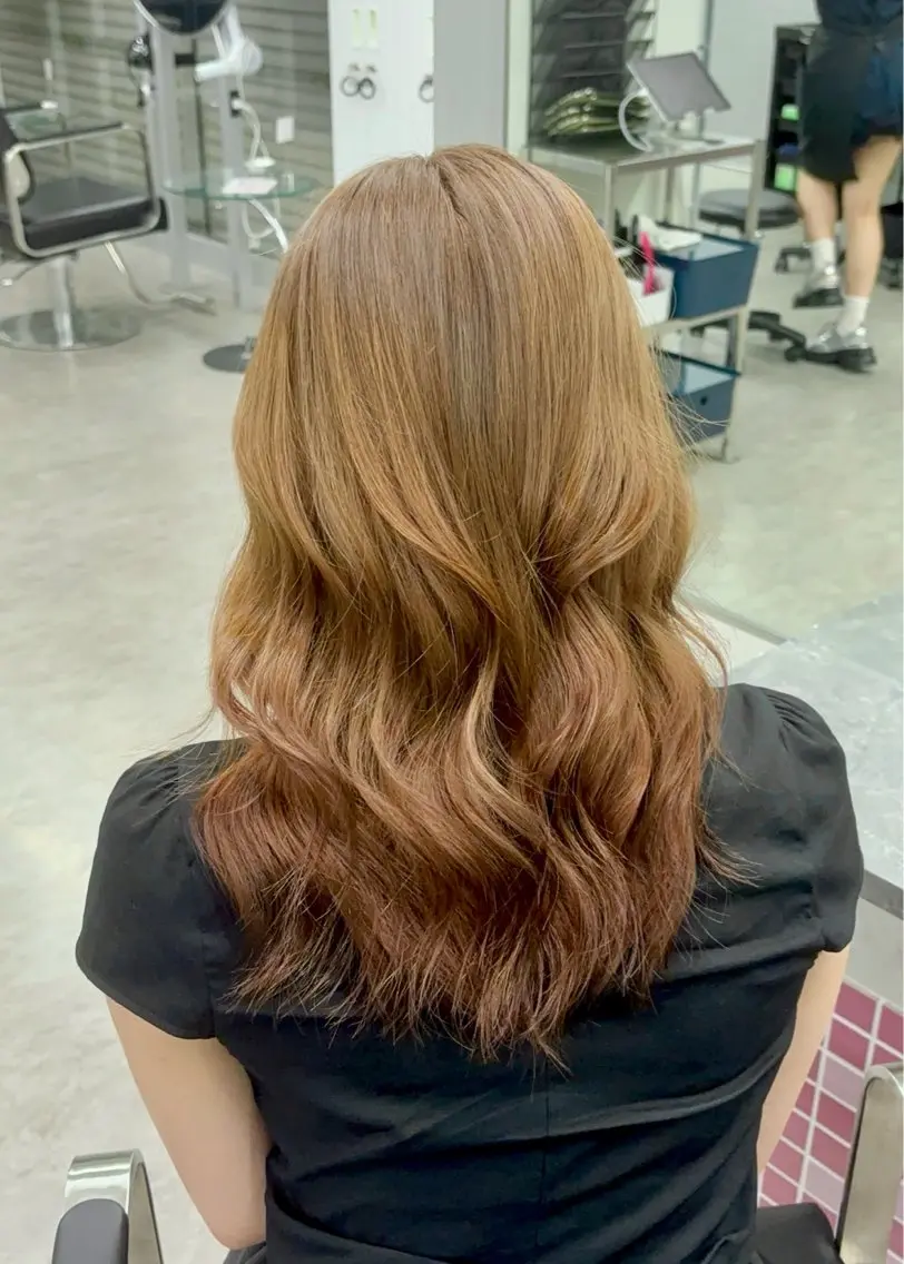 セミロング 長谷川 日南のヘアスタイル