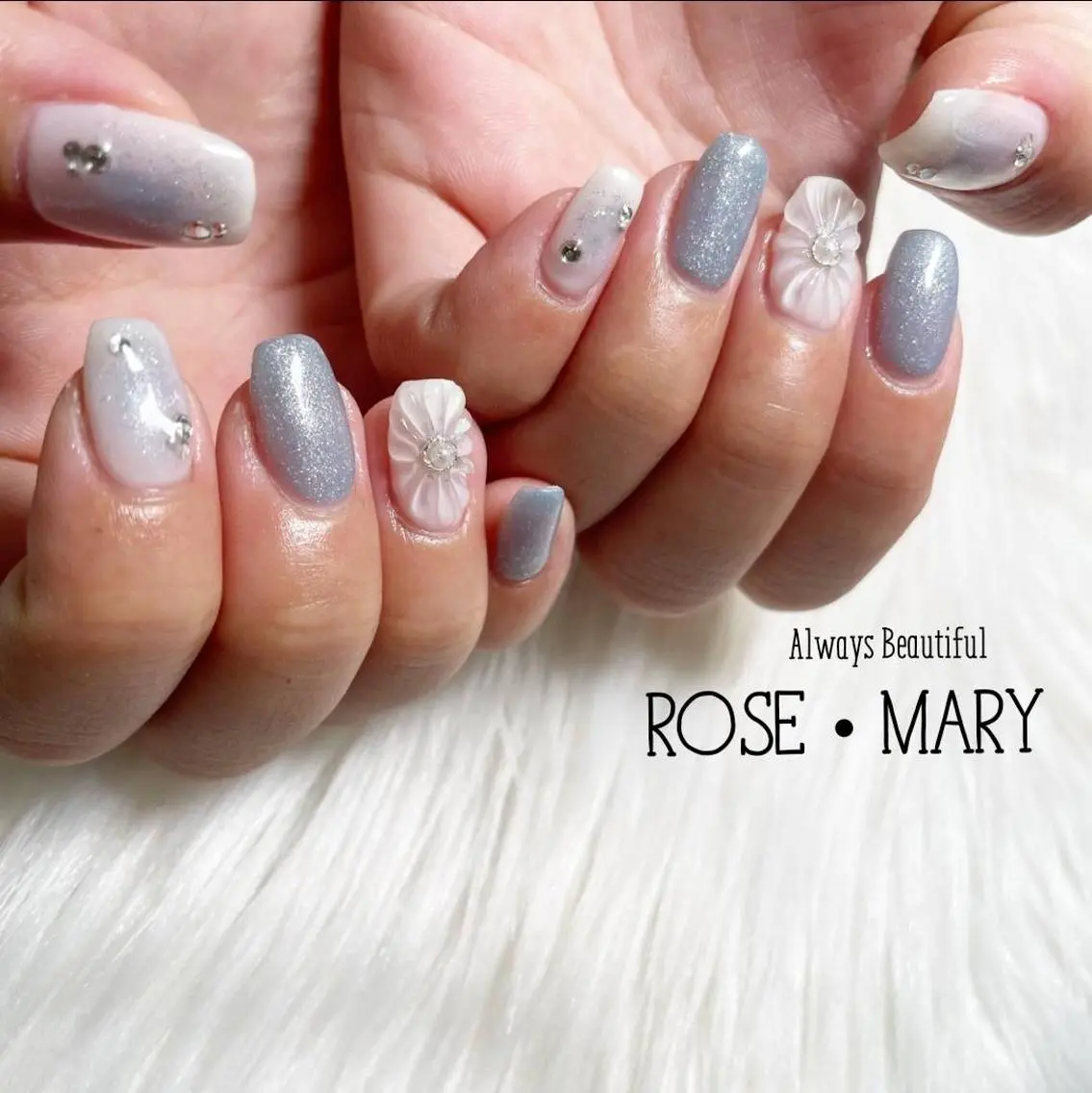 ネイル ハンドネイル ROSE・ MARY 鈴木のネイルデザイン