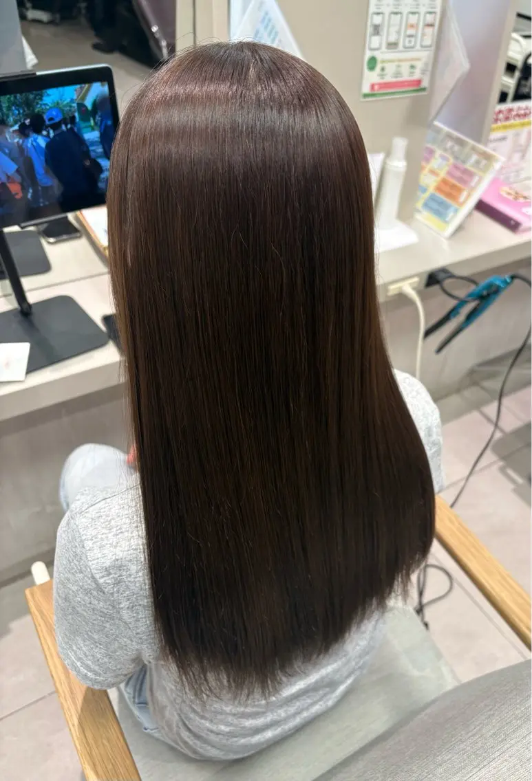 カラー 直井 和佳奈のヘアスタイル