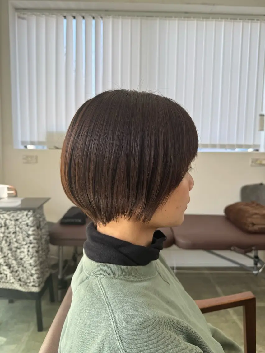 ショート ショートヘア YURA bisou hairのマツエク・マツパデザイン